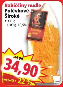 Norma Babiččiny nudle Polévkové Široké nabídka