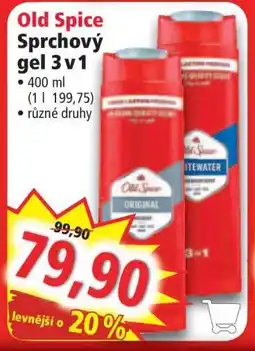 Norma Old Spice Sprchový gel 3 v 1 nabídka