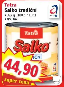 Norma Tatra Salko tradiční nabídka