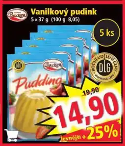 Norma Vanilkový pudink nabídka