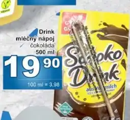 Jip Drink mléčný nápoj čokoláda nabídka