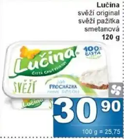 Jip Lučina svěží original svěží pažitka smetanová nabídka