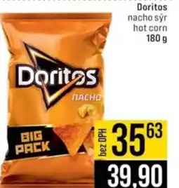 Jip Doritos nacho sýr hot corn nabídka