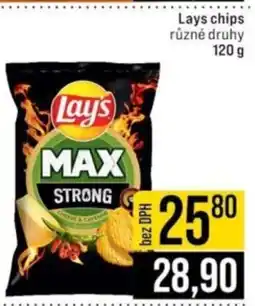 Jip Lays chips nabídka