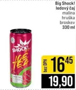 Jip Big Shock! ledový čaj malina hruška broskev nabídka