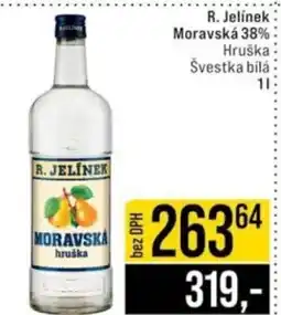 Jip R. Jelínek Moravská 38% Hruška Švestka bílá nabídka