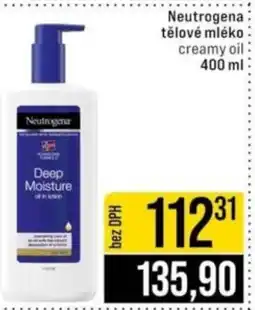 Jip Neutrogena tělové mléko creamy oil nabídka