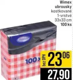 Jip Wimex ubrousky nabídka