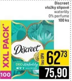 Jip Discreet vložky slipové waterlily 0% perfume nabídka