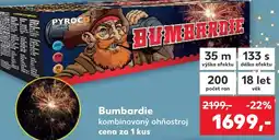 Kaufland Bumbardie kombinovaný ohňostroj nabídka