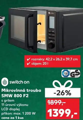 Mikrovlnná trouba SMW 800 F2