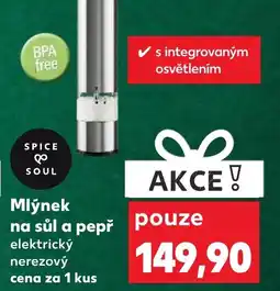 Kaufland Mlýnek na sůl a pepř nabídka