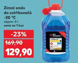 Kaufland Zimní směs do ostřikovačů -30 °C nabídka