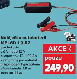 Kaufland Nabíječka autobaterií MPLGD 1.0 A2 nabídka