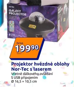 Action Projektor hvězdné oblohy Nor-Tec s laserem nabídka