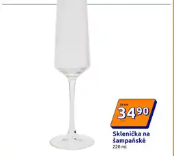 Action Sklenička na šampaňské nabídka