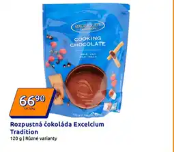 Action Rozpustná čokoláda Excelcium Tradition nabídka