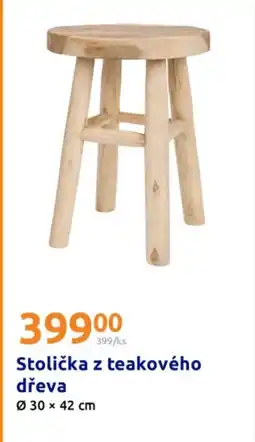 Action Stolička z teakového dřeva nabídka