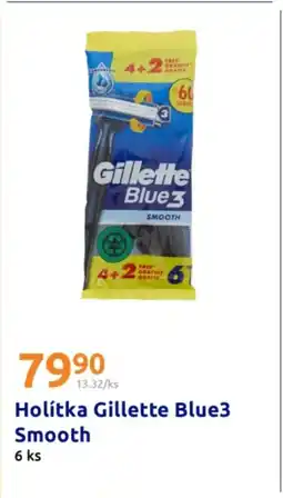 Action Holítka Gillette Blue3 Smooth nabídka