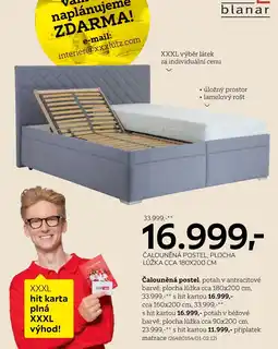 XXXLutz Čalouněná postel nabídka