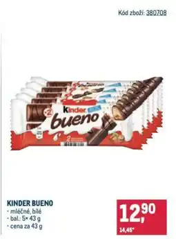 Makro Kinder bueno nabídka
