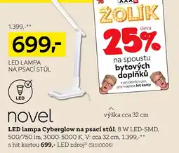 XXXLutz Led lampa na psací stůl nabídka