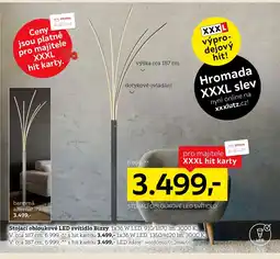 XXXLutz Stojací Obloukové LED svítidlo nabídka