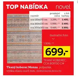 XXXLutz Tkaný koberec Monza nabídka