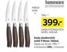 XXXLutz Sada steakových nožů T-Bone nabídka