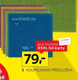 XXXLutz Koupelnová předložka nabídka