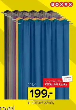 XXXLutz Hotový závěs nabídka