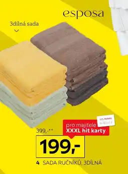 XXXLutz Sada ručníků nabídka