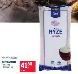 Makro Rýže basmati nabídka