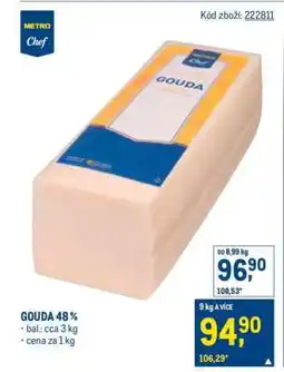 Makro Gouda 48% nabídka
