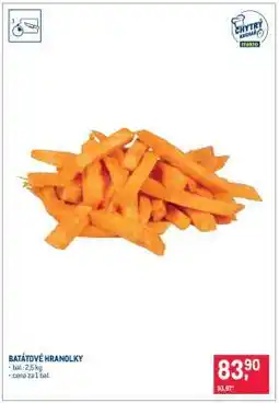 Makro Batátové hranolky nabídka