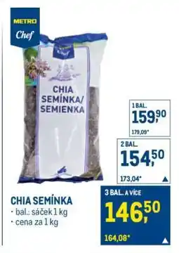 Makro Chia semínka nabídka