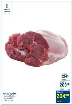 Makro Hovězí kližka nabídka