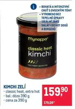 Makro KIMCHI ZELÍ nabídka
