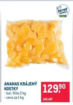 Makro ANANAS KRÁJENÝ KOSTKY nabídka