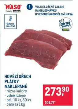 Makro HOVĚZÍ OŘECH PLÁTKY NAKLEPANÉ nabídka