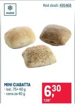 Makro MINI CIABATTA nabídka
