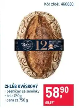 Makro CHLÉB KVÁSKOVÝ nabídka