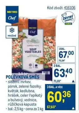 Makro Polévková směs nabídka