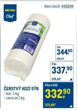 Makro Čerstvý kozí sýr nabídka