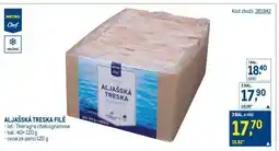 Makro Aljašská treska filé nabídka