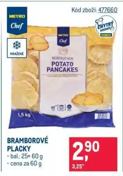 Makro Bramborové placky nabídka