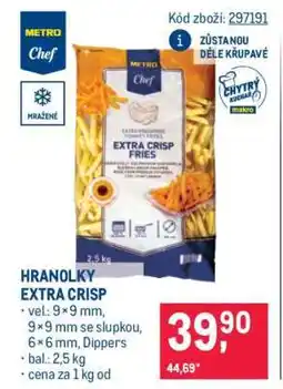 Makro Hranolky Extra Crisp nabídka