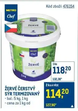 Makro ŽERVÉ ČERSTVÝ SÝR TERMIZOVANÝ nabídka
