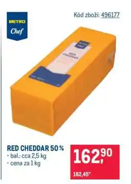 Makro Red Cheddar 50 % nabídka