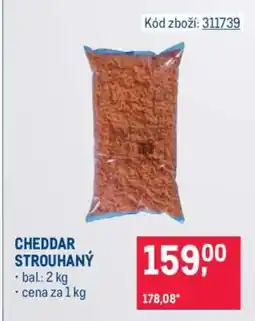 Makro Cheddar strouhaný nabídka